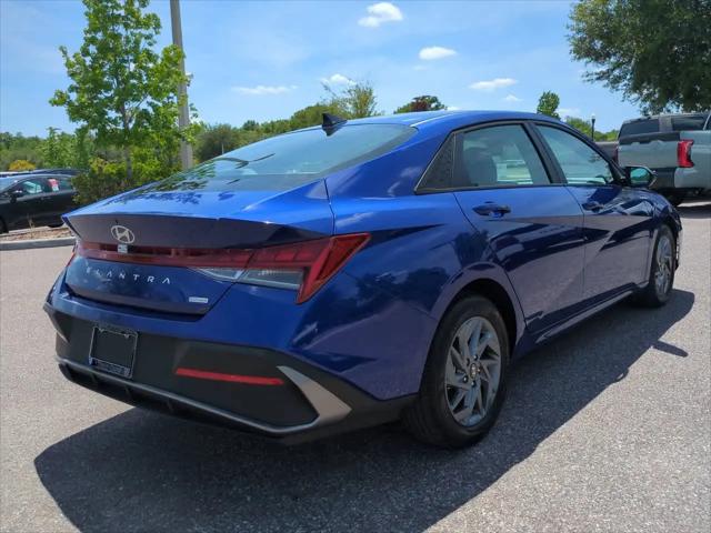 2026 Hyundai Elantra Hybrid Blue