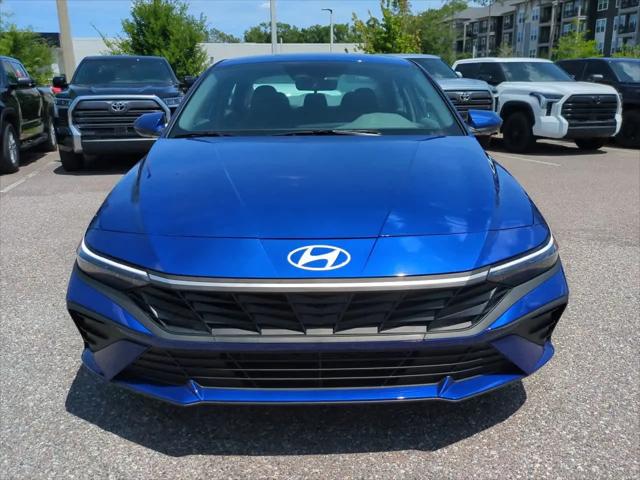 2026 Hyundai Elantra Hybrid Blue