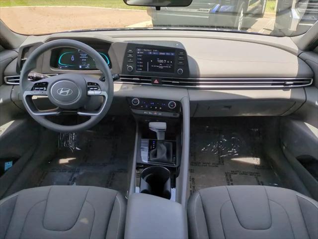 2026 Hyundai Elantra Hybrid Blue