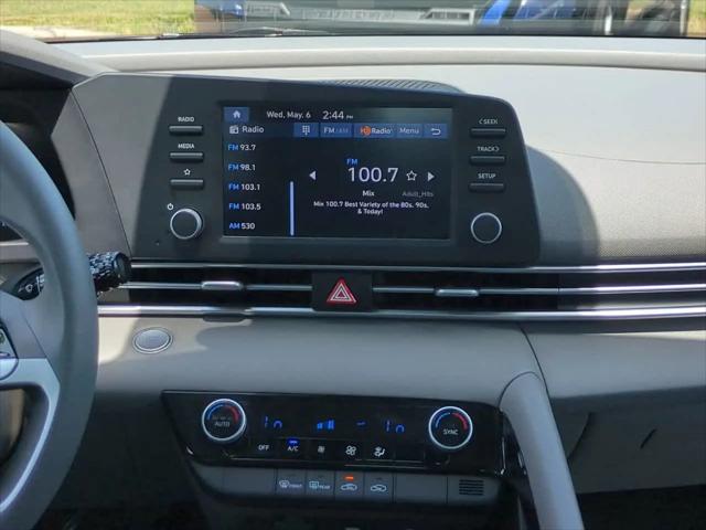 2026 Hyundai Elantra Hybrid Blue