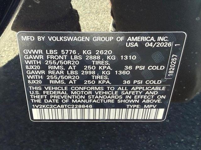 2026 Volkswagen Atlas Cross Sport SE with Technology
