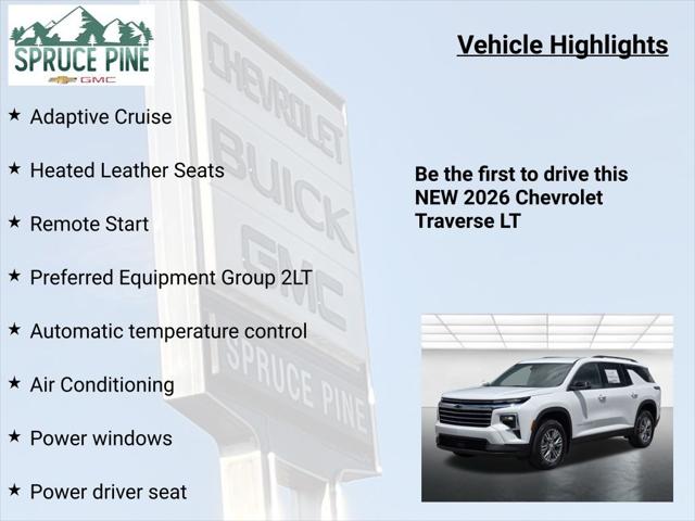 2026 Chevrolet Traverse AWD LT