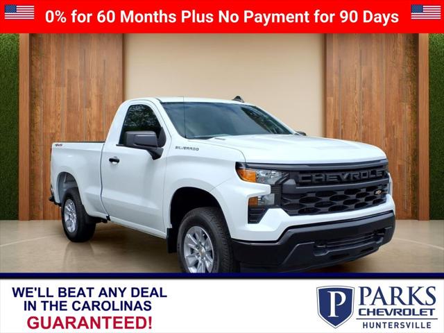 2026 Chevrolet Silverado 1500 4WD Regular Cab Standard Bed WT for sale in Huntersville, NC