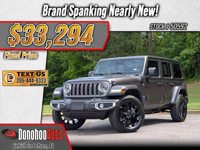 2025 Jeep Wrangler 4xe Sahara 4xe for sale in Pelham, AL
