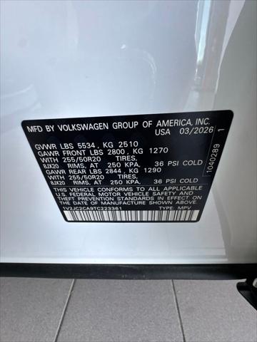 2026 Volkswagen Atlas Cross Sport SE with Technology