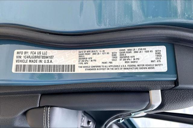 2026 Jeep Grand Cherokee Limited 4x2