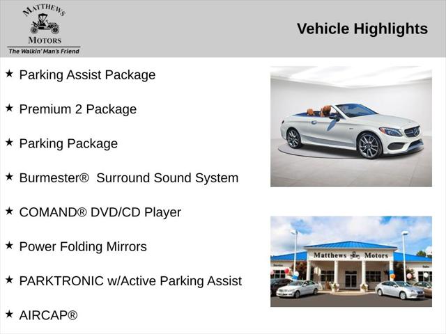 2017 Mercedes-Benz AMG C 43 4MATIC