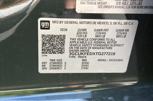 2026 Chevrolet Silverado 1500 4WD Crew Cab Short Bed LT Trail Boss