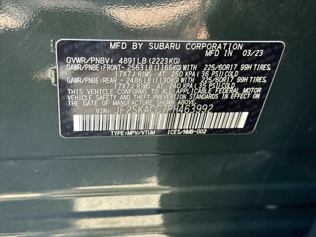 2023 Subaru Forester Base