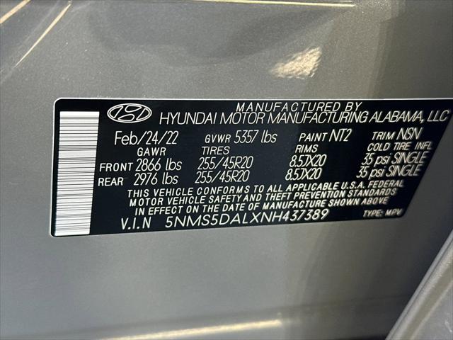 2022 Hyundai Santa Fe Calligraphy