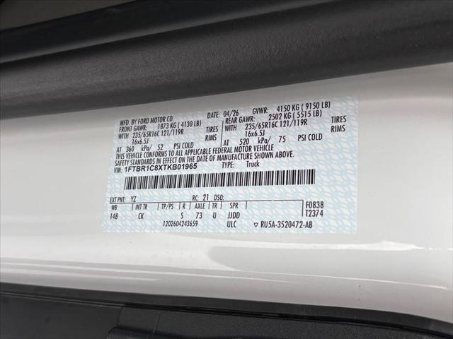 2026 Ford Transit Cargo Van Base