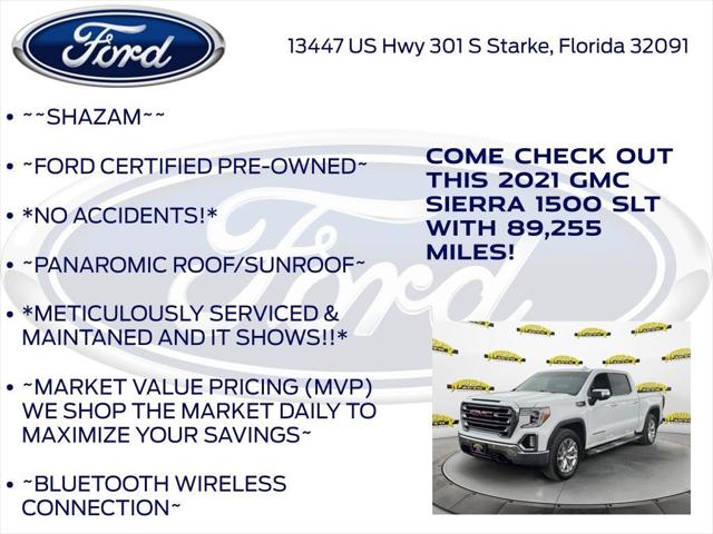 2021 GMC Sierra 1500 4WD Crew Cab Short Box SLT