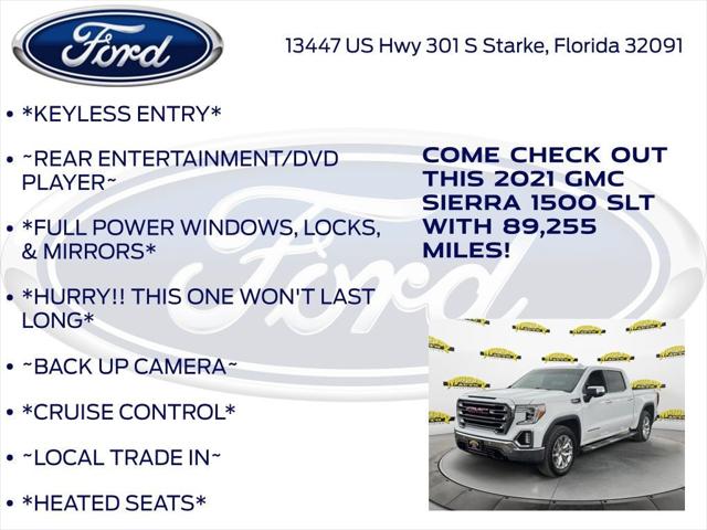 2021 GMC Sierra 1500 4WD Crew Cab Short Box SLT
