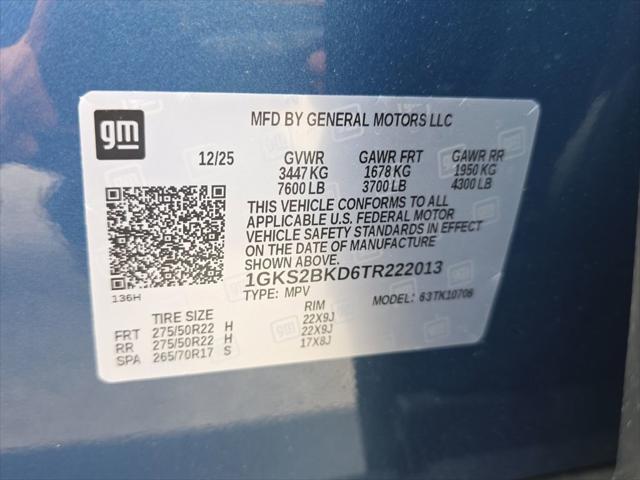 2026 GMC Yukon 4WD Elevation