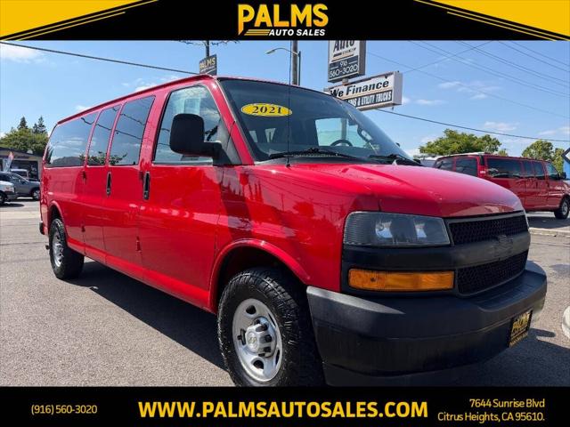 2021 Chevrolet Express Passenger RWD 3500 Extended Wheelbase LS for sale in Citrus Heights, CA