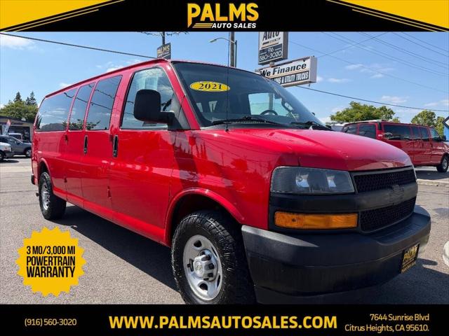 2021 Chevrolet Express Passenger RWD 3500 Extended Wheelbase LS for sale in Citrus Heights, CA