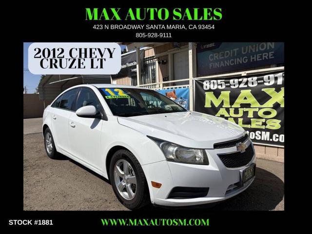 2012 Chevrolet Cruze LT for sale in Santa Maria, CA