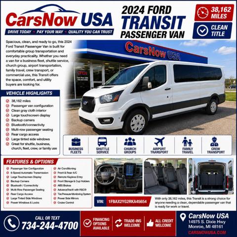 2024 Ford Transit-350 Passenger Van XLT