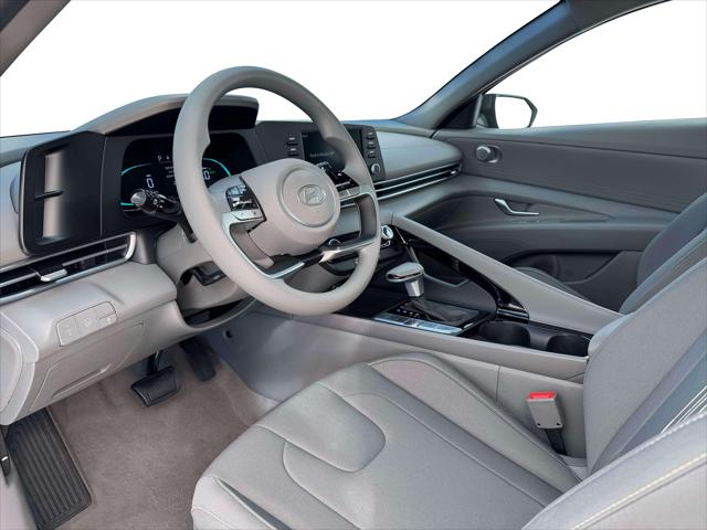 2026 Hyundai Elantra Hybrid Blue