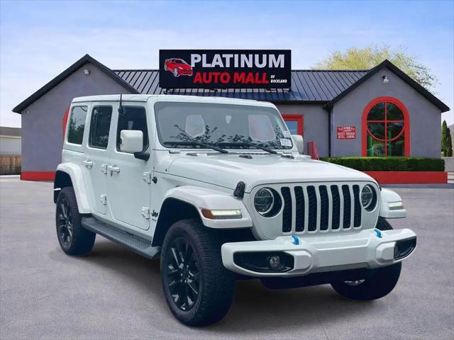2021 Jeep Wrangler 4xe Unlimited High Altitude 4x4 for sale in Nanuet, NY