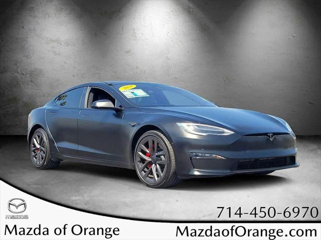 2021 Tesla Model S Plaid Tri Motor All-Wheel Drive for sale in Orange, CA