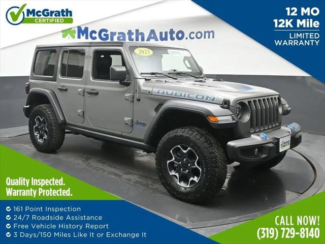 2023 Jeep Wrangler 4xe Rubicon 4x4 for sale in Cedar Rapids, IA