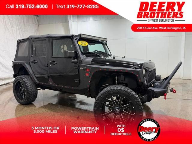 2015 Jeep Wrangler Unlimited Sahara for sale in West Burlington, IA