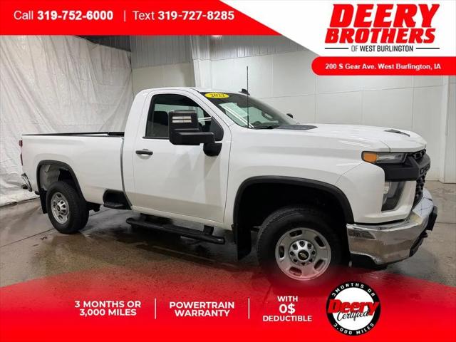 2022 Chevrolet Silverado 2500HD 4WD Regular Cab Long Bed WT for sale in West Burlington, IA