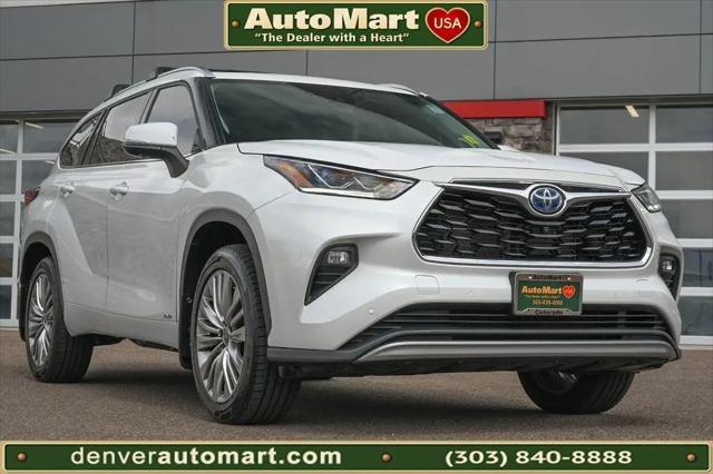 2023 Toyota Highlander Hybrid Platinum for sale in Aurora, CO