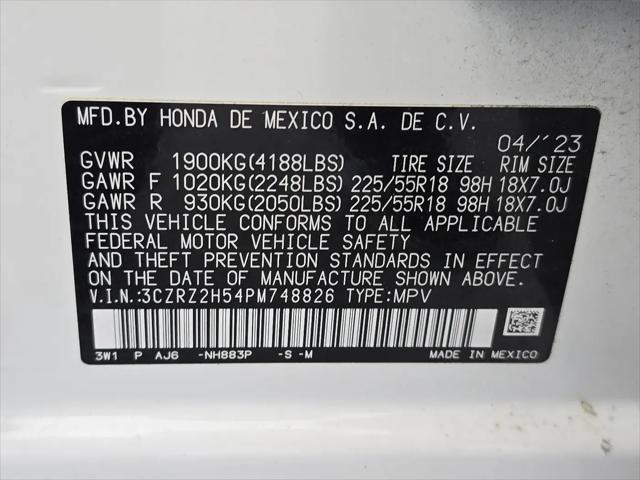 2023 Honda HR-V AWD Sport