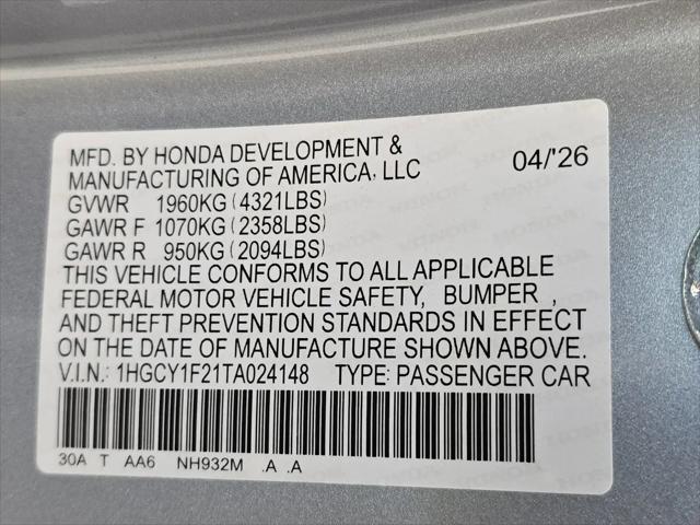 2026 Honda Accord Sedan LX