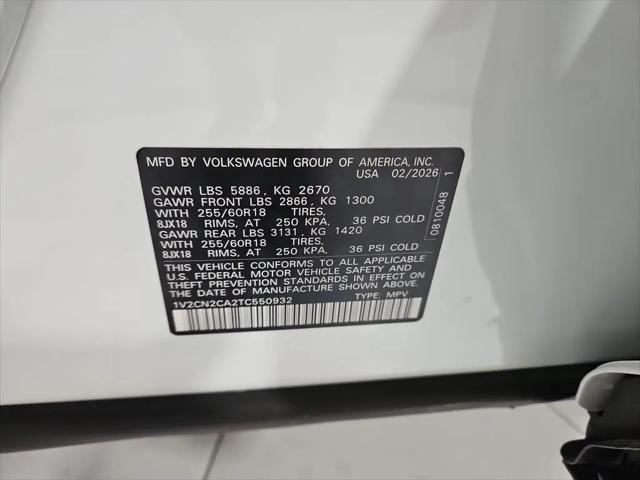 2026 Volkswagen Atlas Peak Edition