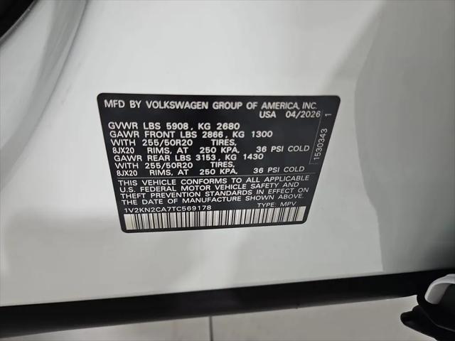 2026 Volkswagen Atlas SE with Technology