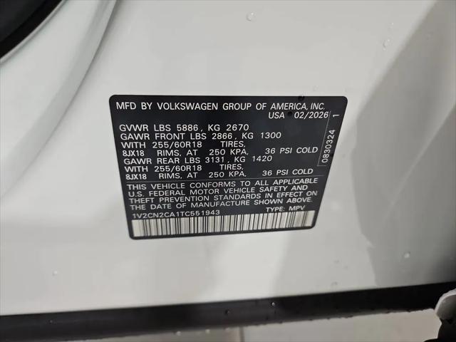 2026 Volkswagen Atlas Peak Edition