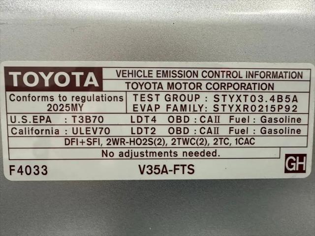 2025 Toyota Tundra Limited