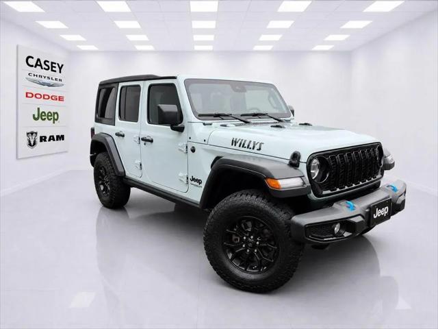 2024 Jeep Wrangler 4xe Willys 4xe for sale in Springfield, VT