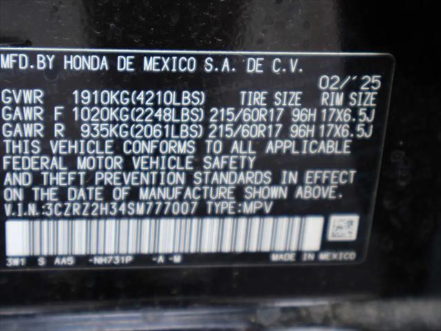2025 Honda HR-V AWD LX
