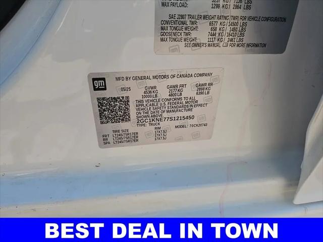 2025 Chevrolet Silverado 2500HD 4WD Crew Cab Standard Bed LT