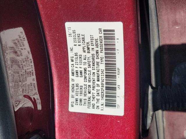 2015 Honda Accord EX-L
