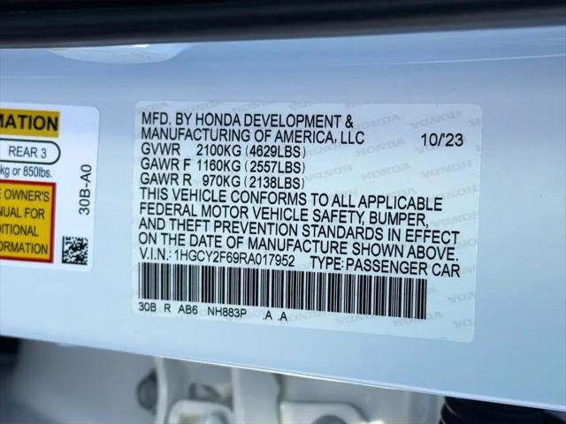 2024 Honda Accord Hybrid EX-L