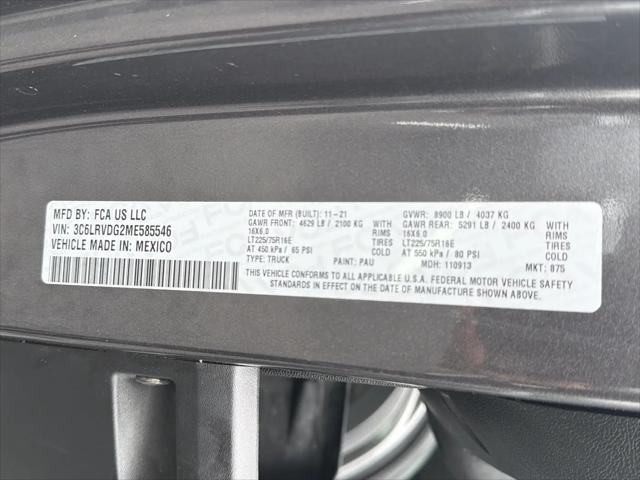 2021 Ram ProMaster 2500 Cargo Van High Roof 159" WB