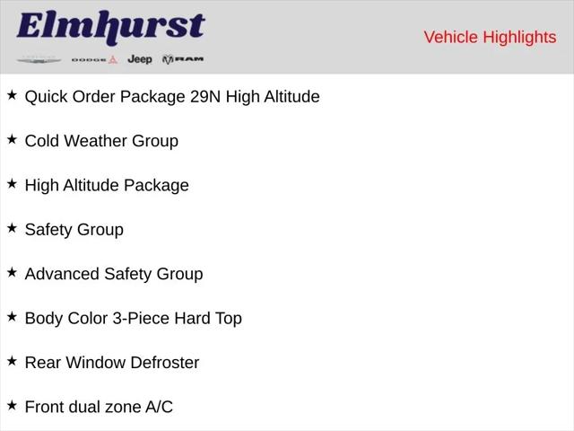 2023 Jeep Wrangler 4xe High Altitude 4x4