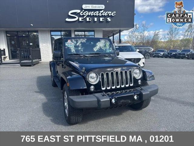 2017 Jeep Wrangler Unlimited Sahara 4x4 for sale in Pittsfield, MA