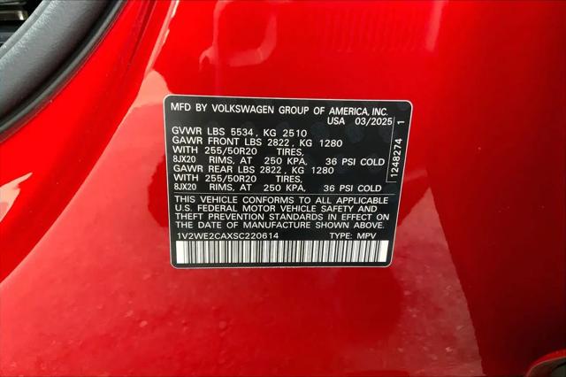 2025 Volkswagen Atlas Cross Sport 2.0T SE w/Technology