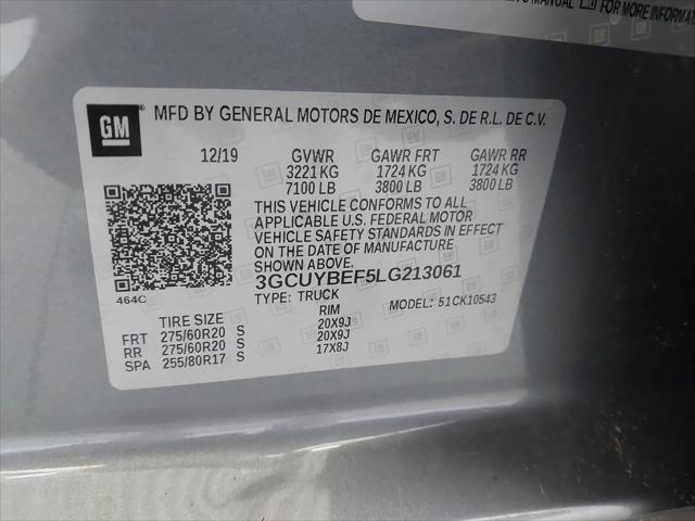 2020 Chevrolet Silverado 1500 4WD Crew Cab Short Bed Custom
