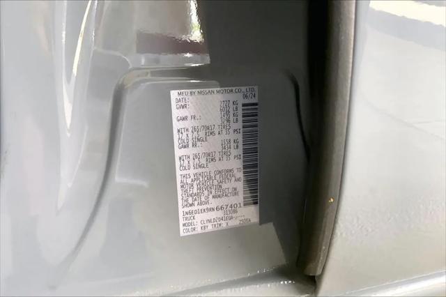 2024 Nissan Frontier Crew Cab PRO-4X 4x4