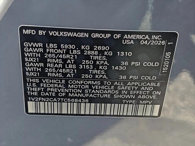 2026 Volkswagen Atlas SEL Premium R-Line
