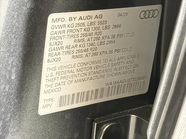 2026 Audi Q5 Premium Plus TFSI quattro S tronic