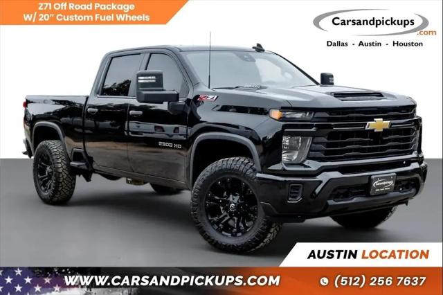 2024 Chevrolet Silverado 2500HD 4WD Crew Cab Standard Bed Custom for sale in Kyle, TX