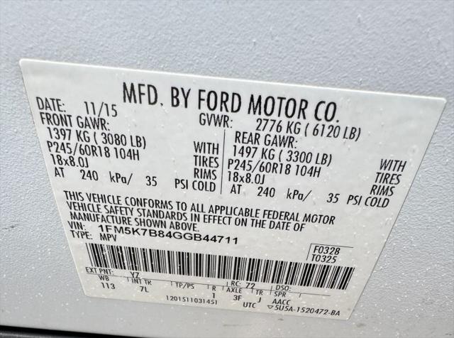 2016 Ford Explorer Base
